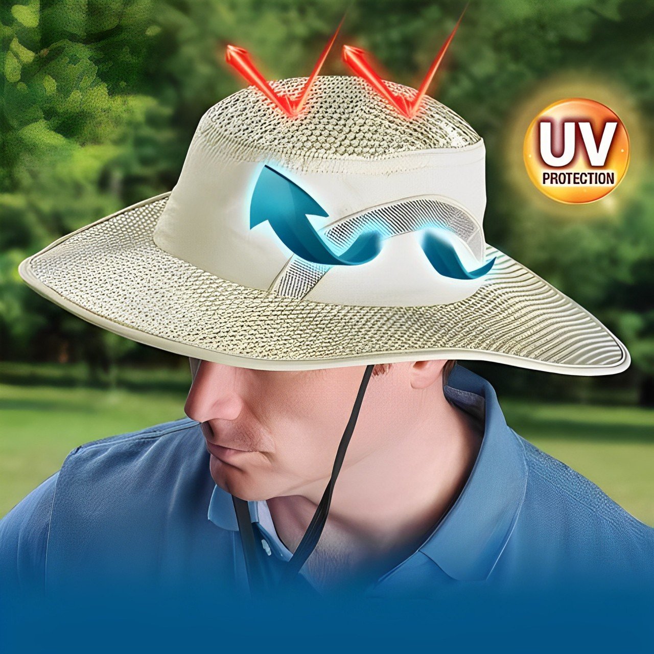 Sunstroke Prevented Cooling Hat - Image 3