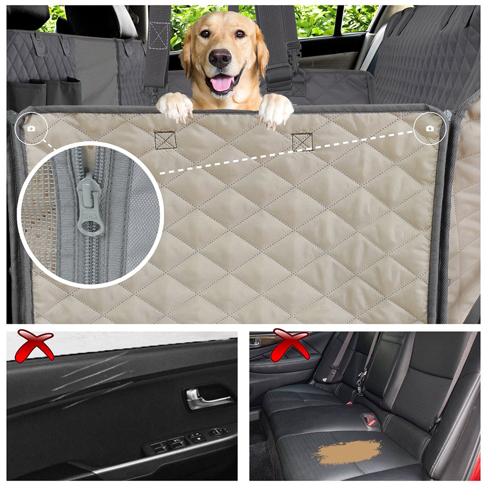 Dog Car Seat Cover Best Waterproof Hammock Protector - Image 8