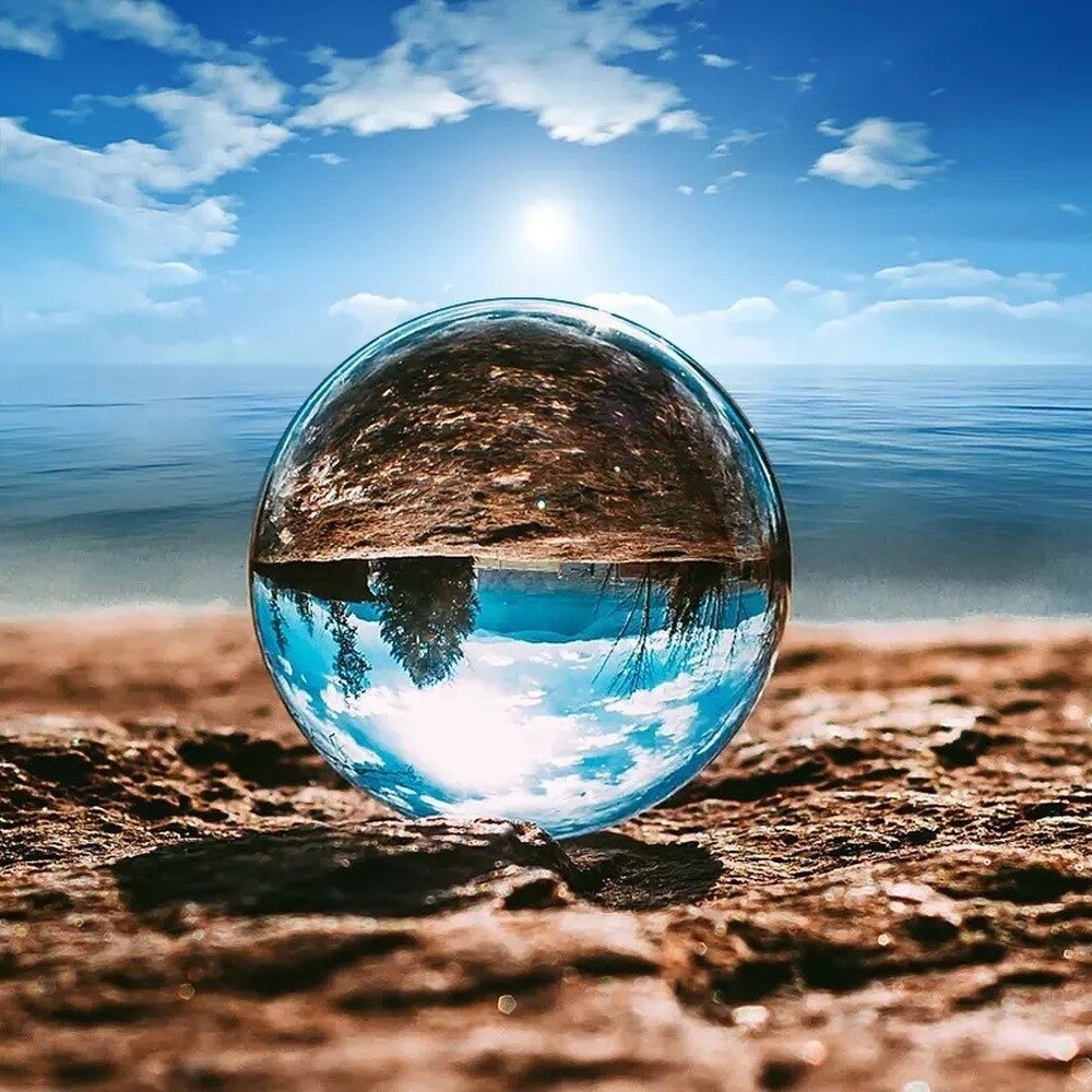 Crystal Ball Lens Photography Sphere - Lensball Pro 80mm - Image 2