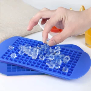 160 Grid Silicone Mini Ice Cubes Tray