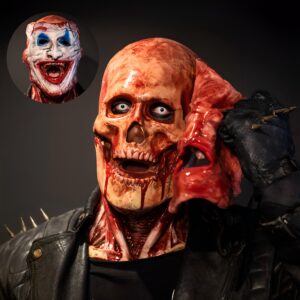 Double Horror Mask With Removable Face