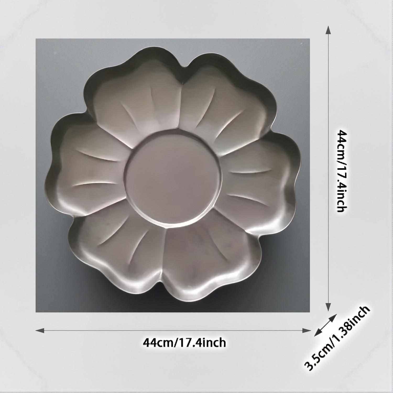 Reusable Plastic Flower Petal Paving Mold – DIY Cement Path Maker for Garden Walkways and Courtyards - Image 3