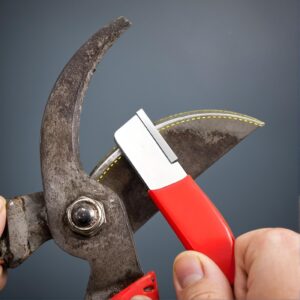 Precision Edge Professional Multi-Purpose Sharpener – Kitchen, Gardening, Scissors, Hedge Clippers, Knives, Pocket Knives, Suitable for All Blades