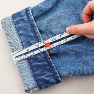 Golden Sewing Gauge For Precise Measurements – A Sewing Tool For Fabrics, Hems, And Sewing Projects