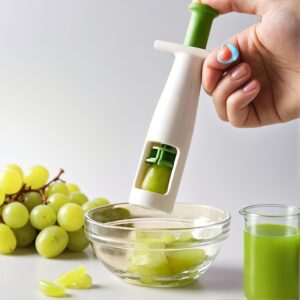 Grape, Cherry Tomato Slicer – MultiFunctional Grape Cutter, Small Fruit Cutter, Grape Kitchen Accessories, Fruit Slicer, Kitchen Tools