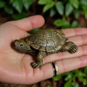Mini Turtles Miniature Figurines – Realistic Sea Turtles Resin Cute Beach Sea Turtles For Bonsai Craft Fairy Garden Succulent Planter Decoration