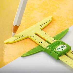 5-in-1 Sewing Sliding Gauge – Multipurpose Measuring Tool for Quilting, Patchwork, Tailoring, and Crafting