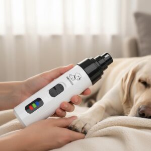 Silent Groom Pro Electric Pet Nail Clipper – Effortless and Painless Dog Nail Clippers, USB Charging, Portable Grooming Tools for Small Medium Large Dogs