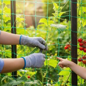 Plant Climbing Net 70.8in*35.4in – Trellis Netting For Climbing Plants, High Quality Nylon Garden Loofah Morning Glory Flowers Vine Plants Climbing Net Cucumber Vine Grow Holder