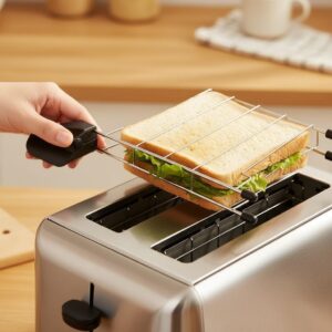 Compact Sandwich Rack – Perfectly Fit Your Toaster And Keep Your Sandwiches Organized!